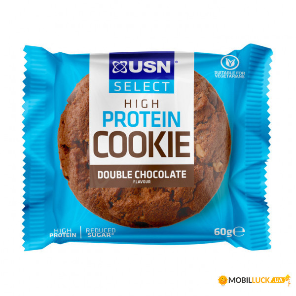  USN Select High Protein Cookie 60 g double chocolate