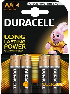   Duracell Duralock Basic C&B, AA/LR6, 1.5V,  4