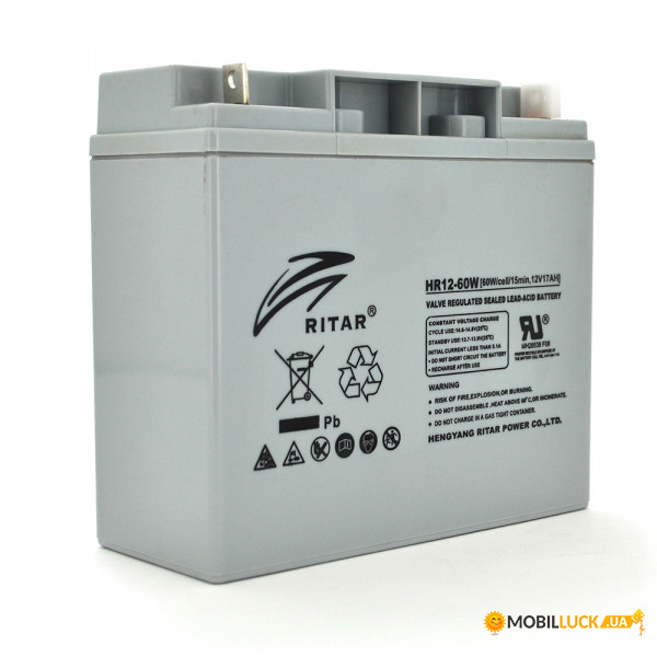   Ritar 12V 17AH (HR1260W/17180) AGM