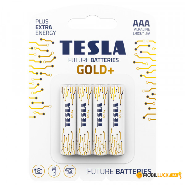   Tesla GOLD+ AAA (LR03) 4 . (58-002)