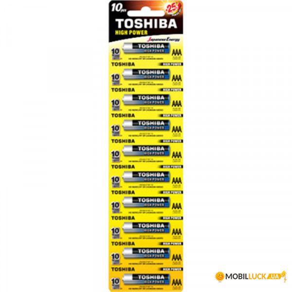  Toshiba AAA/LR03 BL 10