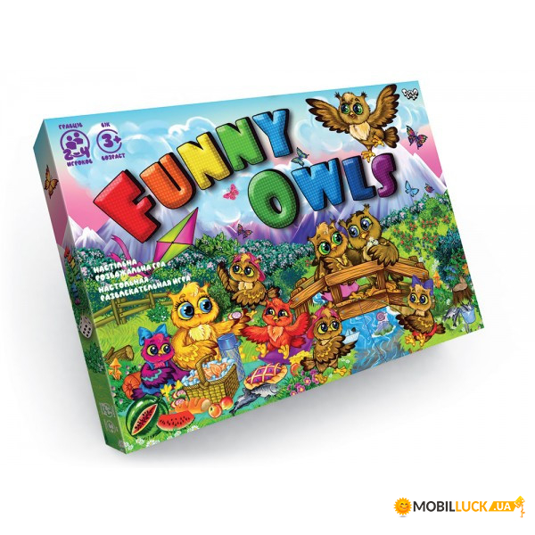   Danko Toys Funny Owls --11-36