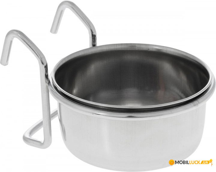    Stainless Steel Bowl with Holder 300   9  Trixie BGL-TX-199