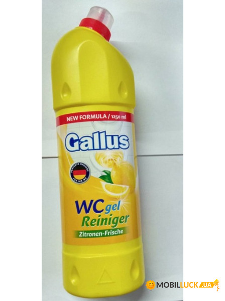    Gallus WC Gel Rainiger Zitronen-Frische 1250 