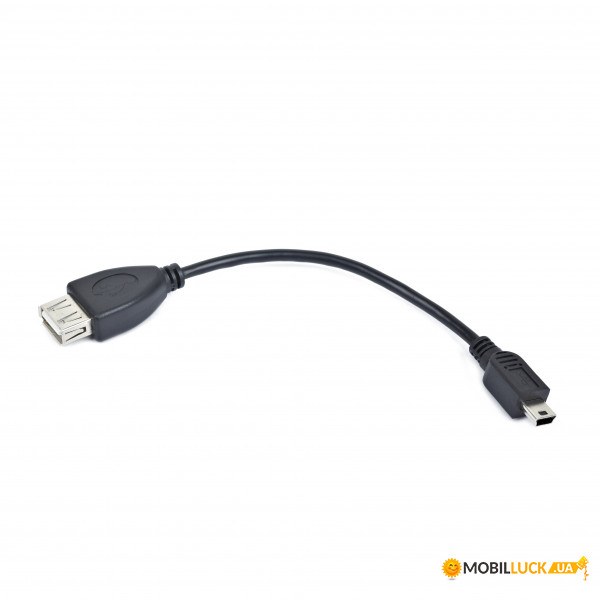  Gembird OTG USB 2.0-MiniUSB 0.15m Black