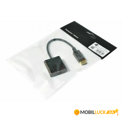  Atcom DisplayPort(M)-HDMI(F) 0.1m Black