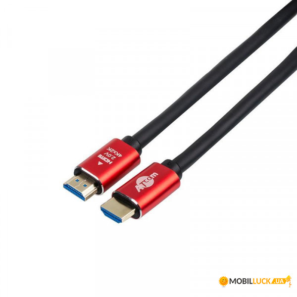  Atcom (24930) HDMI-HDMI ver 2.0, 4K, 30  Red/Gold