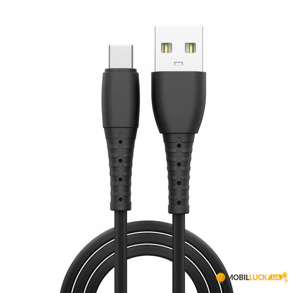  Grand-X USB-USB Type C, 3A, 1, Black (PC-02)