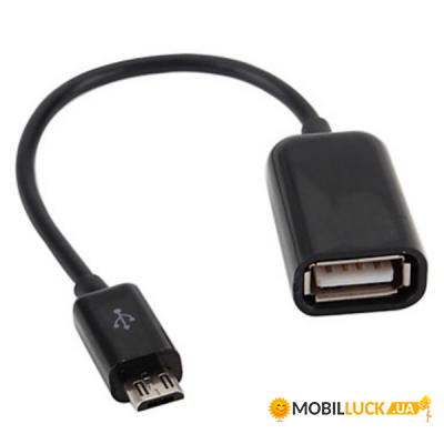   Lapara OTG USB 2.0 AF to Micro 5P 0.16m (LA-UAFM-OTG black)