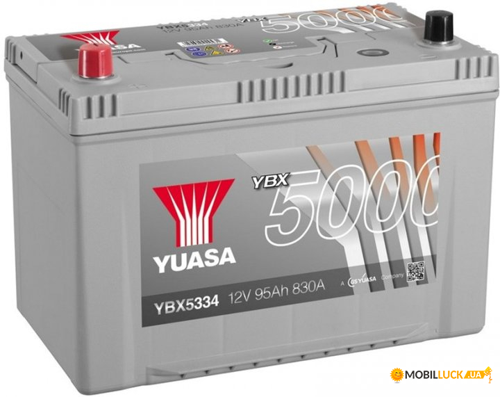   Yuasa 12V 95Ah Silver High Performance Battery Japan (YBX5334)