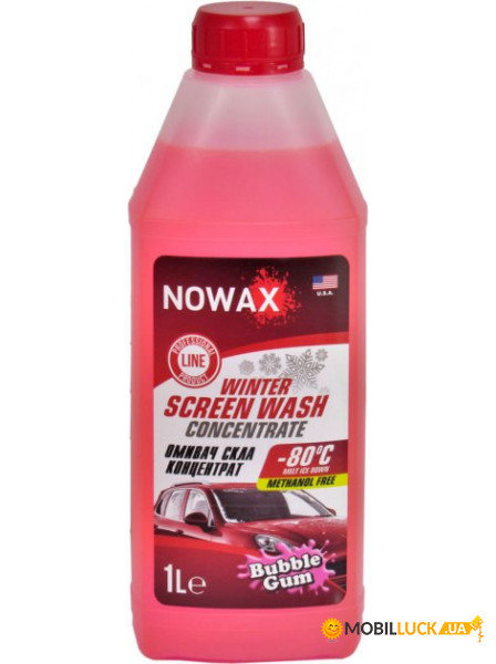    (Nowax)  -80 Winter Screen Wash 1. Bubble Gum (NX01171)