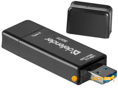  Defender Card Reader Multi Stick USB2.0 Type A/B/C - SD/TF (83206)