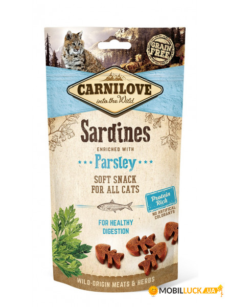    Carnilove Cat Semi Moist Snack ,  50  (111377/7236)