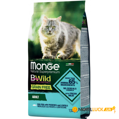     Monge Cat Bwild GR.FREE    1.5  (8009470012058)