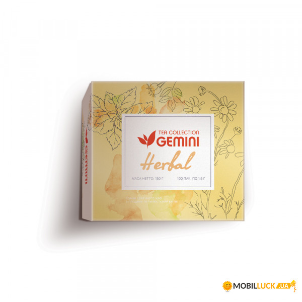    Gemini Tea Collection erbal 1.5   100  (4820156430409)