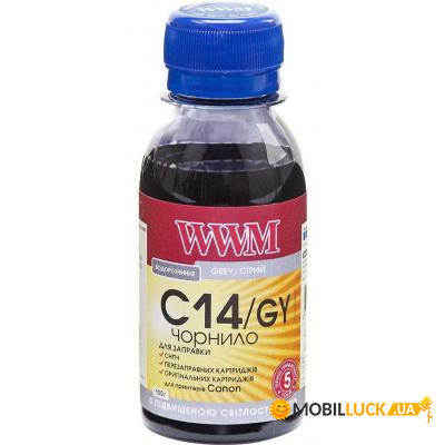  WWM CANON CLI-451/CLI-471 100 Gray (C14/GY-2)