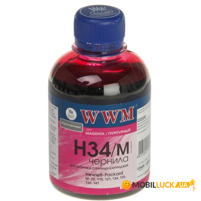  WWM HP  22/134/136 (8766/9361) magenta (H34/M)