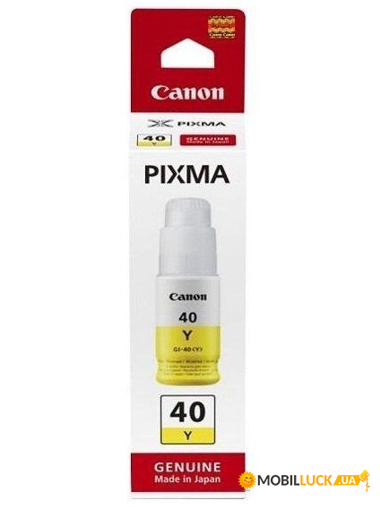  Canon GI-40 Pixma G5040/G6040 Yellow (3402C001)