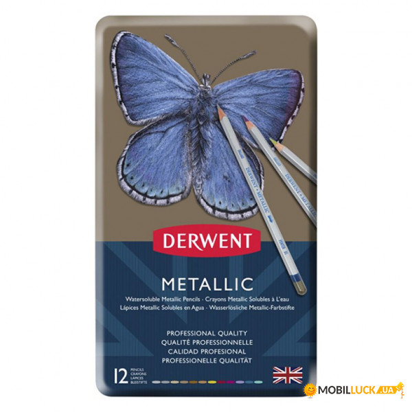    Derwent Metallic 12    (700456)