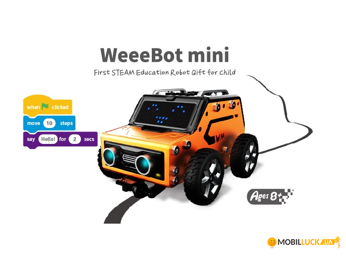  WeeeMake WeeeBot mini STEM Robot V2.0 (181008)