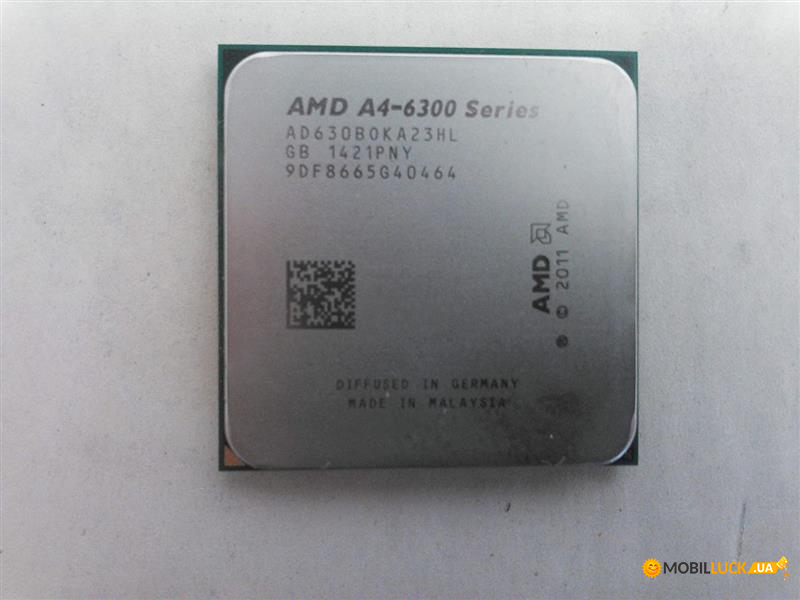  AMD A4 X2 6300B (Socket FM2) Tray (AD630BOKA23HL)  
