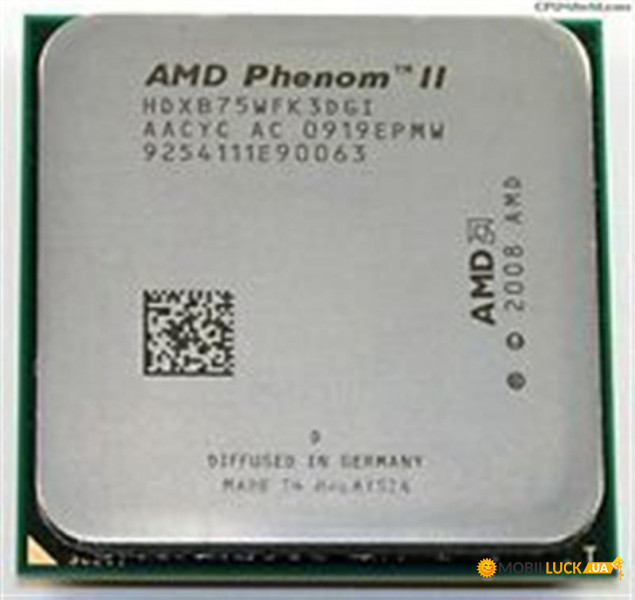  AMD Phenom II X3 B75 (Socket AM3) Tray (HDXB75WFK3DGI)  