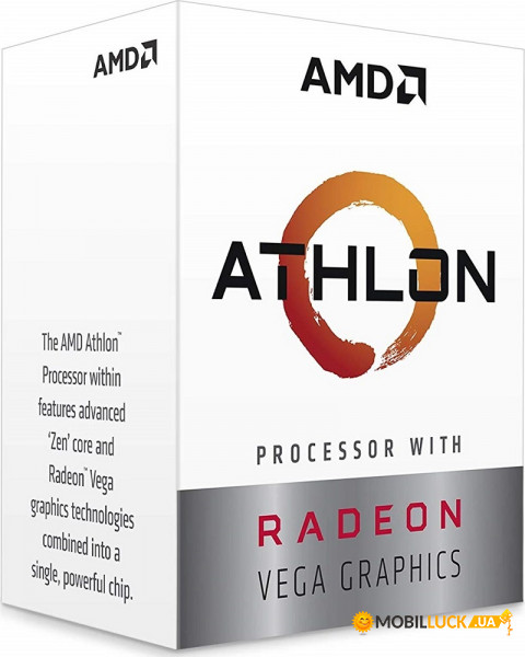  AMD Athlon 200GE 3.2GHz sAM4 Box (YD200GC6FBBOX)