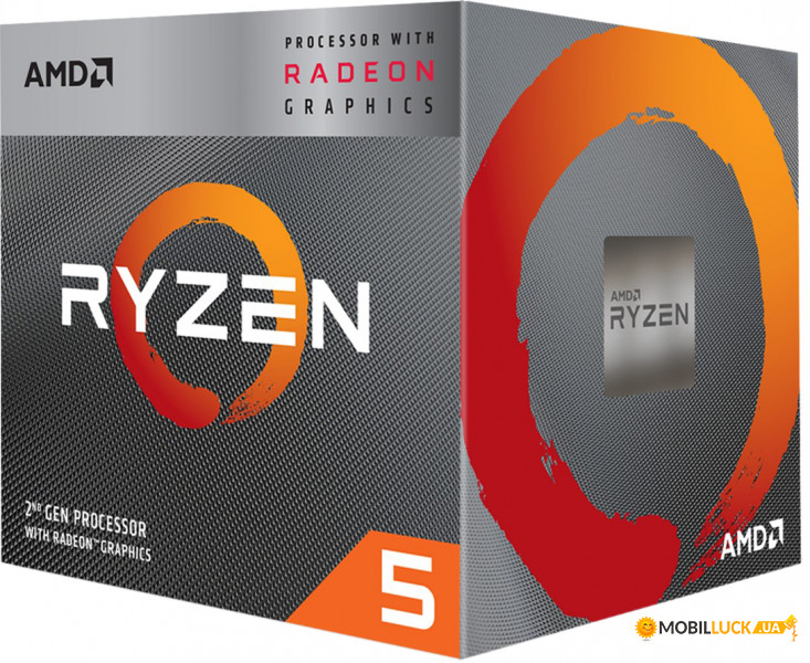  AMD Ryzen 5 3400G 3.7GHz sAM4 Box (YD3400C5FHBOX)