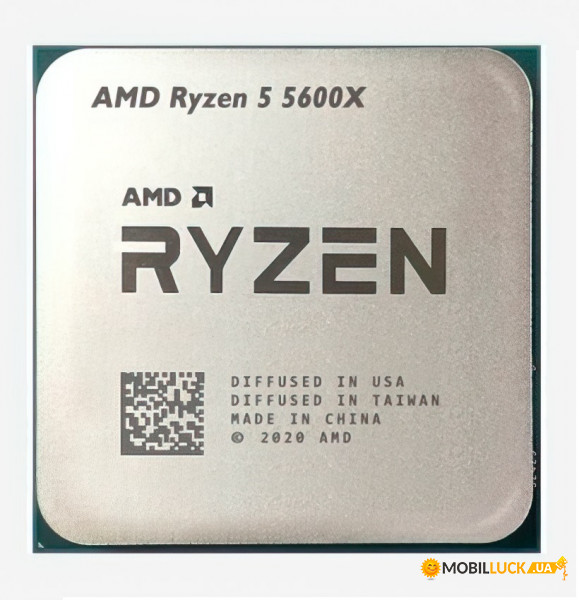  AMD Ryzen 5 5600X 6/12 cores 3.7-4.7GHz L332MB sAM4 Zen3 noFAN