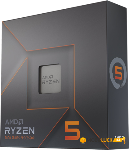  AMD Ryzen 5 7600X 6C/12T 4.7/5.3GHz Boost 32Mb Radeon Graphics AM5 105W w/o cooler Box (100-100000593WOF)
