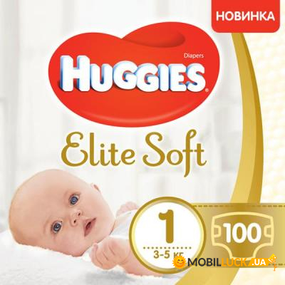  Huggies Elite Soft 1 Giga 3-5  100  (5029053548500)