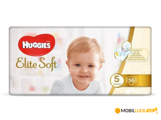  Huggies Elite Soft 5 (12-22 ) 56  (545318)