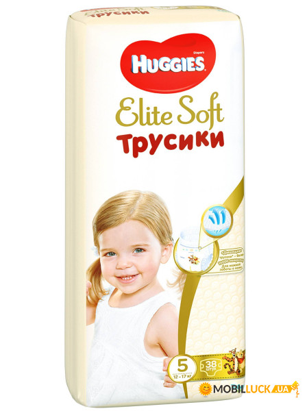 - Huggies Elite Soft Pants 5 (12-17 ), 38  547015