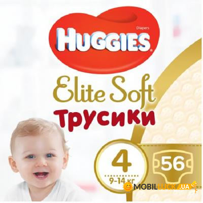  Huggies Elite Soft Pants L  4 9-14  Giga 56  (5029053548340)