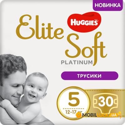  Huggies Elite Soft Platinum Mega 5 12-17  30  (5029053548203)