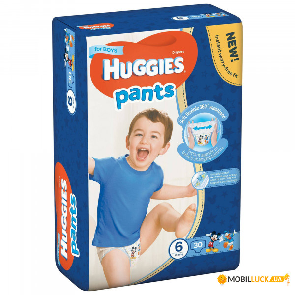 - Huggies Pants 6 (15-25 ) Jumbo  , 30  (564302)