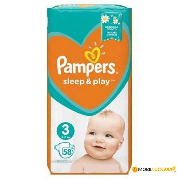  Pampers Sleep&Play 3 (6-10 ), 58 . 224211
