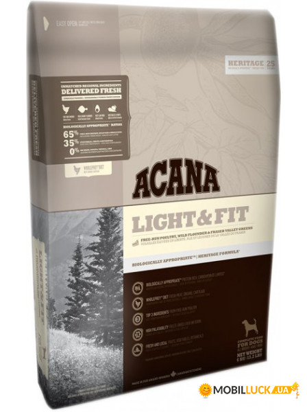    Acana LightFit 6.0kg (a51260)