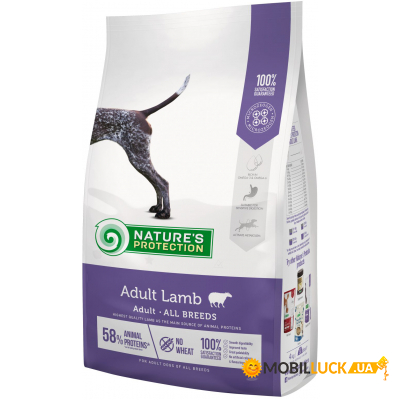     Nature's Protection Adult Lamb All breeds 12  (NPS45750)