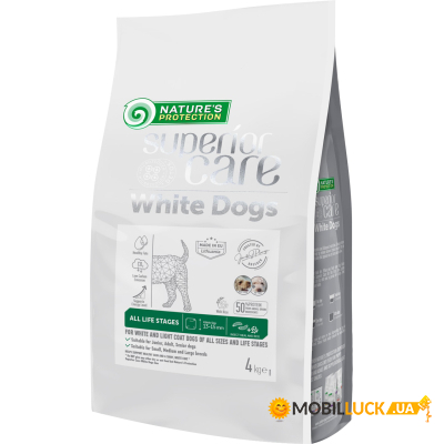     Nature's Protection Superior Care White Dogs Insect All Sizes and Life Stages 4  (NPSC47598)