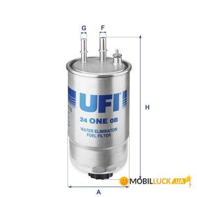   UFI FIAT DUCATO 2.0-3.0 JTD 06 PSA 3.0 HDI 11 (24.ONE.0B)