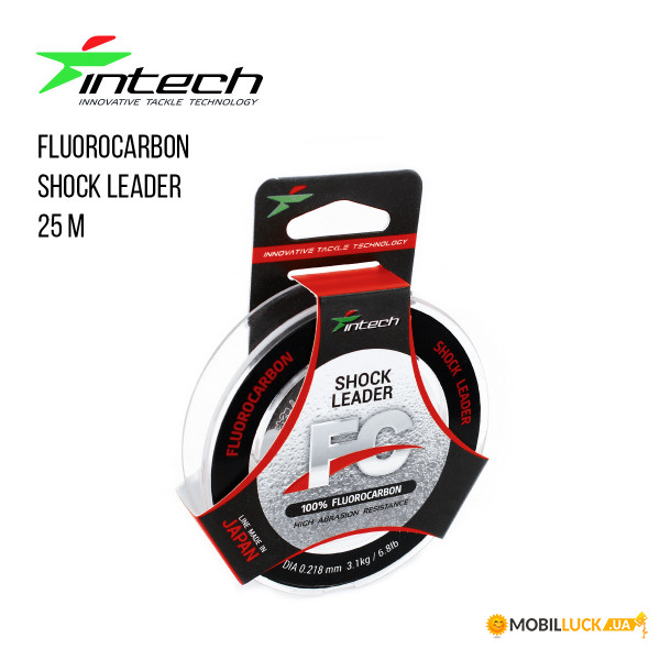 Intech FC Shock Leader 25 (0.257mm 4.2kg / 9.3lb)