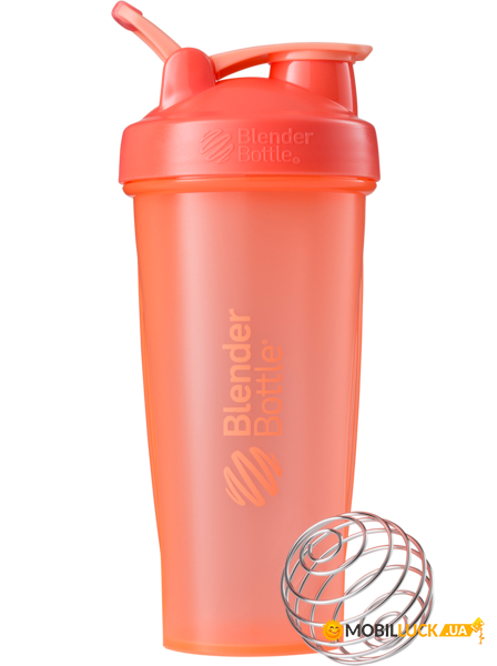  Blender Bottle Classic 820 ml coral