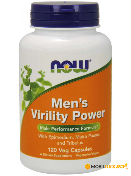   NOW Men's Virility Power Capsules 120  (4384301904)