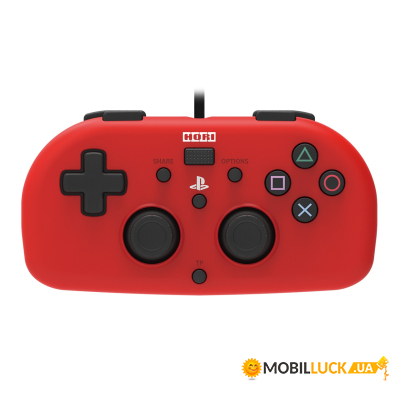   Hori Mini Gamepad  PS4 Red (4961818028418)