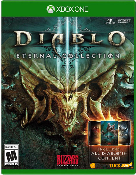  Xbox One Diablo III Eternal Collection Blu-Ray  (88218EN)