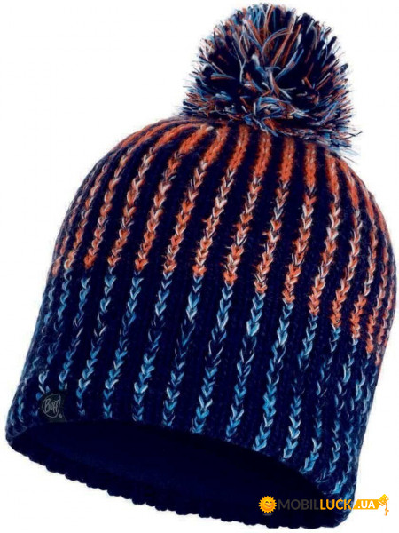  Buff Knitted & Polar Hat Iver One size Medieval Blue (1033-BU 117900.783.10.00)