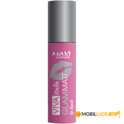    Maxi Color Viva Italia Glam Matt Lip Liquid 06 (4823097114735)