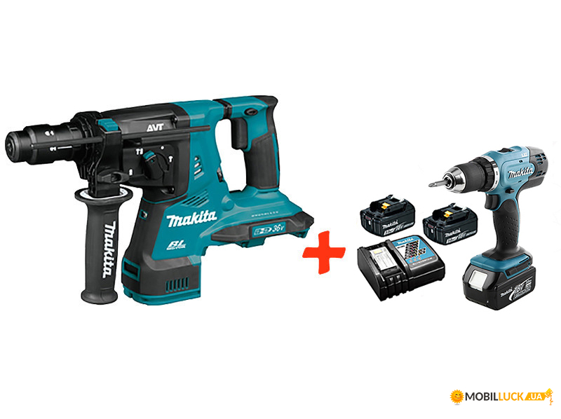 Аккумуляторный перфоратор makita hr140dz. Перфоратор Verto 50g369.