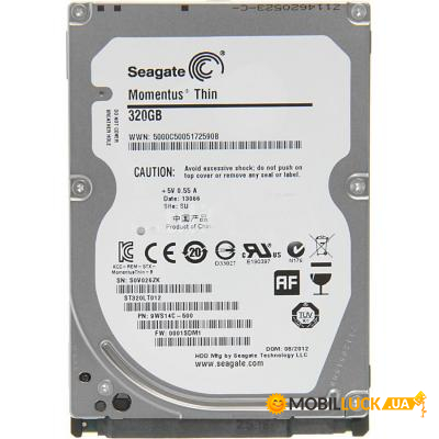     Seagate 2.5 320GB(1DG14C-899 / ST320LT012-WL-FR)
